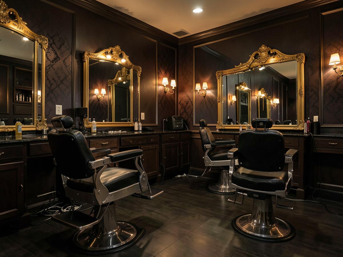 Interior de Urban Barber Studio